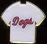 Dogs jersey pin