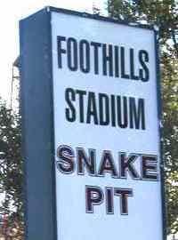 Photo of  stadium sign