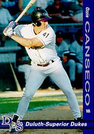 Ozzie Canseco card