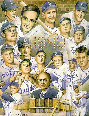 1948 Duluth-Superior Dukes Commemorative program