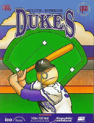 Duluth-Superior Dukes '95 program