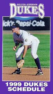 Duluth-Superior Dukes '99 pocket schedule
