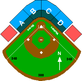 Wade Stadium seating chart