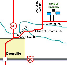 Field of Dreams map