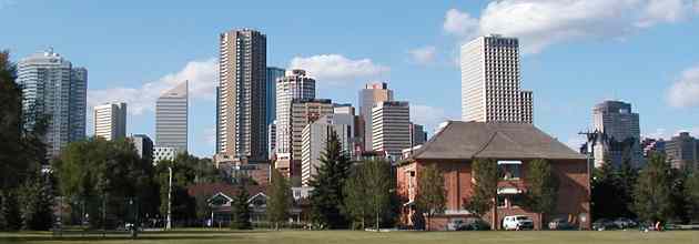 Photo of the Edmonton skyline