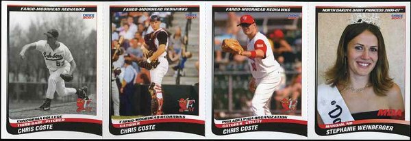 Chris Coste Card Strip