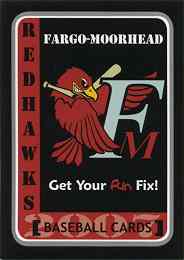 RedHawks checklist card