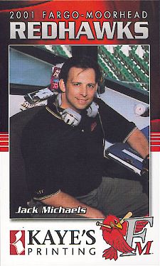 Jack Michaels autograph card