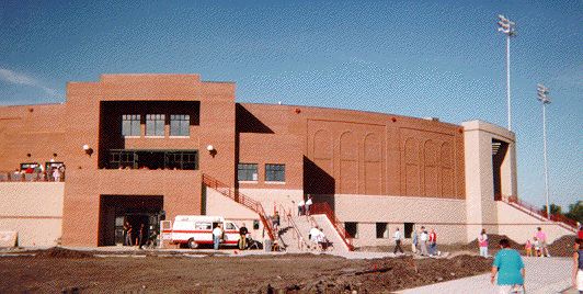 1996 photo of stadium entrance