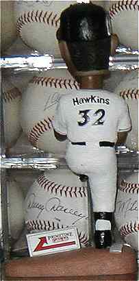 LaTroy Hawkins bobblehead back