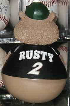 Rusty the RailCat wobblehead back