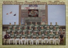 2008 RailCats team card