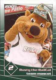 Rusty the RailCat card