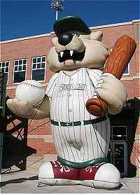 Photo of inflatible mascot