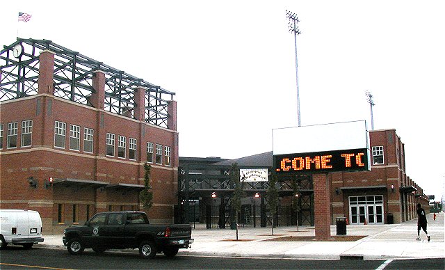 Photo of stadium entrance