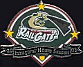 RailCats Inaugural Season Pin