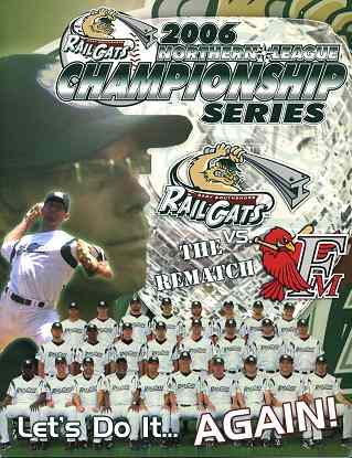 2006 RailCats Championships Scorecard