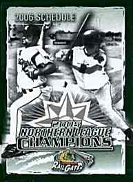 2006 RailCats Pocket Schedule