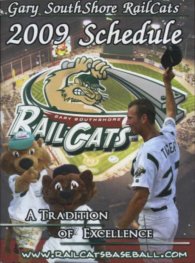 2009 RailCats Pocket Schedule