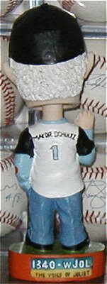 Mayor Art Schultz Bobblehead Back