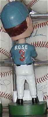 Pete Rose Jr. Bobblehead Back