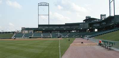 Photo of third base line