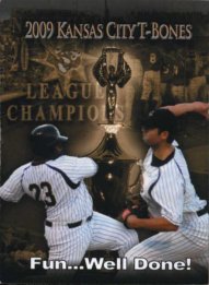 2009 T-Bones pocket schedule