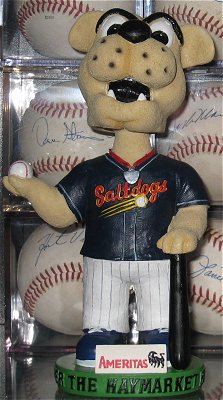 Homer the Haymarket Hound bobblehead