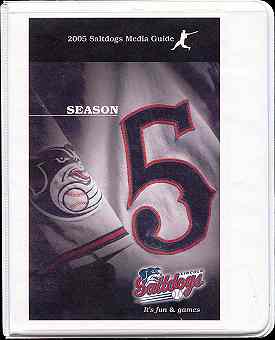 Lincoln Saltdogs Media Guide '05