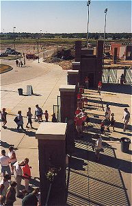 Photo of fans entring ballpark