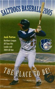 2005 Saltdog pocket schedule cardboard