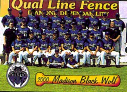 2000 Black Wolf team card