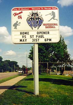 Photo of Black Wolf street sign