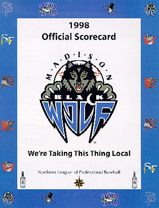 Madison Black Wolf '98 scorecard