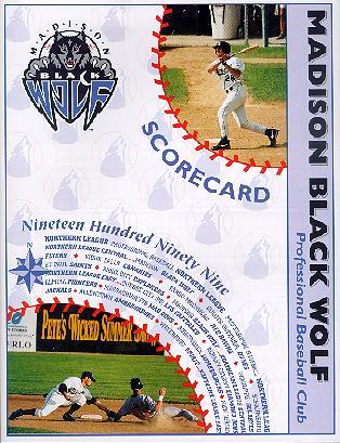 Madison Black Wolf '99 scorecard