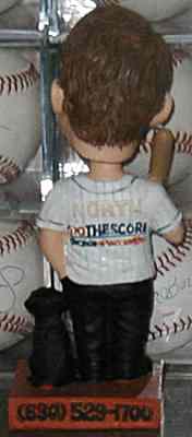 Mike North Bobblehead Back