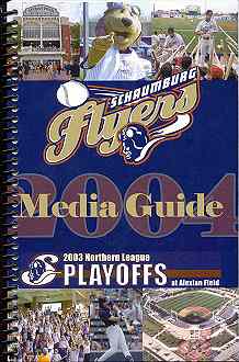 Schaumburg Flyers media guide