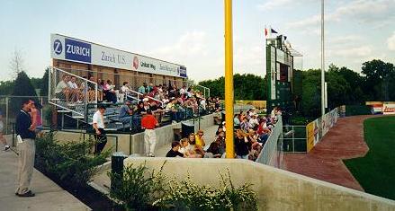 Photo of bleacher section