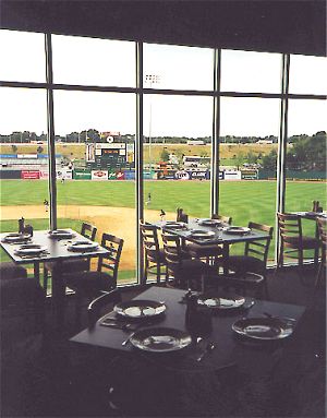 Photo of view from Schaumburg Club