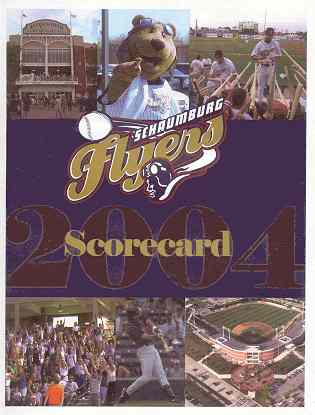 2004 Schaumburg Flyer scorecard