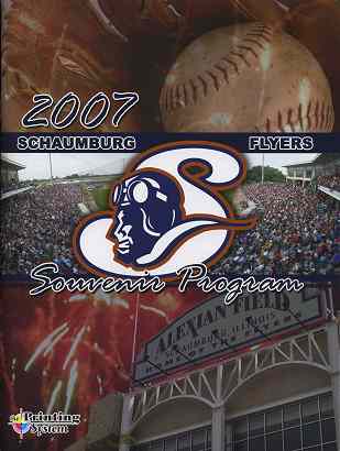 Schaumburg Flyers '07 Program