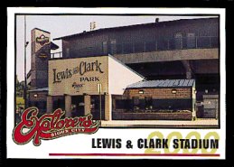 Lewis & Clark Stadium card