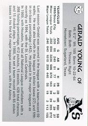 Sioux City Explorers card back