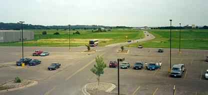 Photo of southern approach to ballpark