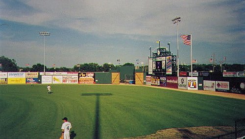 New photo of center field