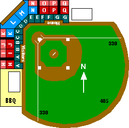 Old seating map
