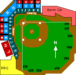 Seating map