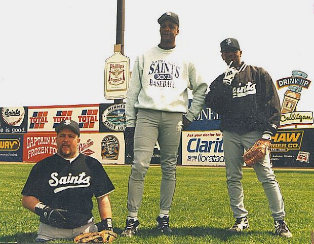 Dave Stevens, Darryl Strawberry, and Daryl Henderson