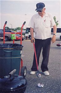 Phot of O. J. the can man