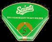 St. Paul Saints 5-yr Season Ticket Holder pin